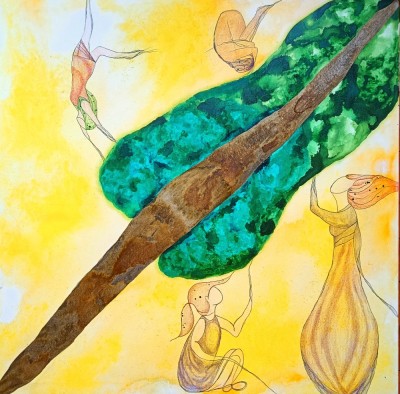 &amp;bdquo;Arbor&amp;rdquo; - 100 cm/ 100 cm foto