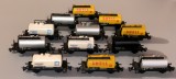 12 VAGONASE VAGOANE CISTERNA PT TRENULET ELECTRIC SCARA TT - 12 MM, TT - 1:120, Tillig