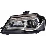 Far Audi A3 (8P) 04.2008-10.2012 Hella fata dreapta tip bec D3s, fara balast/becuri/motoras cu leduri daytime running light