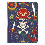 Agenda Steve Caiet de notite (agenda) cu ilustratii pirati, Djeco