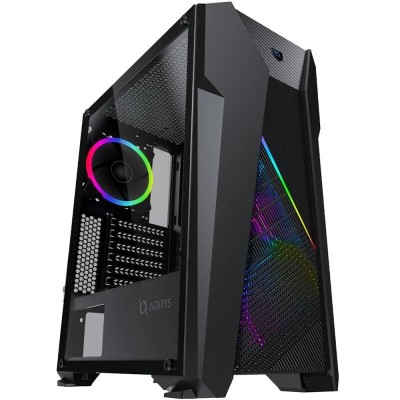 Carcasa Aqirys Canopus Midi Tower, fara sursa, black foto