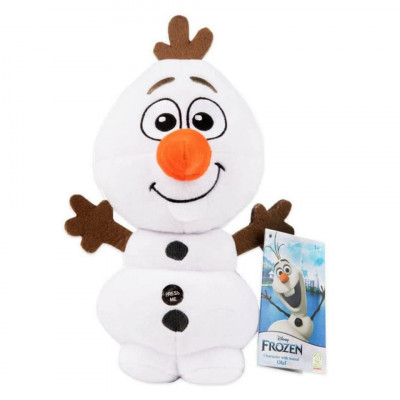 Disney - Plus cu sunete, Frozen, Olaf, 20 cm foto