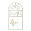 Decoratiune fereastra din metal antik white TZ-57