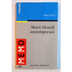 MARII FILOSOFI CONTEMPORANI de ALAIN GRAF , 2001