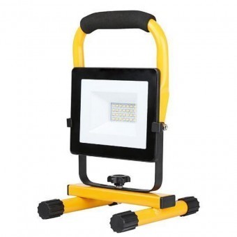 Proiector cu led si stativ Strend Pro Worklight SMD LED BL2-D3, 20W, 1600 lm, cablu1.8 m, IP65 foto