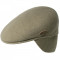 Basca Kangol Wool 504 Earlap Taupe (L) - Cod 202138732434