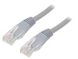 Cablul Patch U/UTP Cat 5e 20m Gri