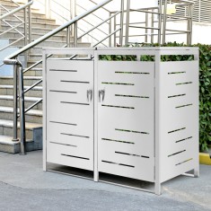 Magazie cos gunoi exterior Fahrenwalde&nbsp;116 x 132 x 80 cm [en.casa] HausGarden Leisure