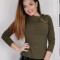 G726-1218 Bluza cu guler accesorizata cu nasturi