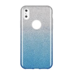 Husa Huawei P30 Lite, Glitter / Sclipici, Albastru foto