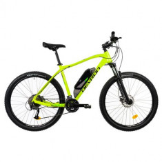 Bicicleta Electrica Devron Riddle M1.7, roti 27.5inch, L, acumulator 10.4 Ah, Viteza maxima 25 km/h, Putere motor 250 W, Verde