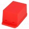 Carcasă universală GAINTA ABS roșu 50,4x70x42mm cu lame de fixare