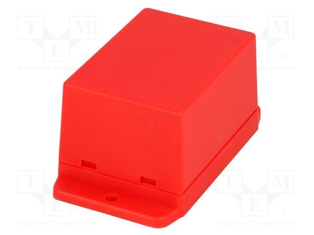 Carcasă universală GAINTA ABS roșu 50,4x70x42mm cu lame de fixare