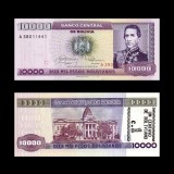 Bolivia 1987 - 1 centavo, supratipar pe 10000 pesos, UNC