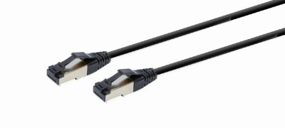 PATCH CORD S/FTP GEMBIRD Cat8., LSZH, cupru, 3 m, negru, AWG27, 2000MHz, dublu ecranat &amp;amp;quot;PP8-LSZHCU-BK-3M&amp;amp;quot; (timbru verde 0.08 lei) foto