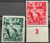 Deutsches Reich-1938-Serie 5 Ani Preluarea Puterii (Michel 660-661) MNH cu Margine 3 -Bn1