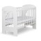 Patut copii din lemn KLUPS NEL Cloud Alb GreatGoods Plaything