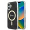 Husa MagSafe pentru Apple iPhone 16, Guess, IML 4G, Neagra