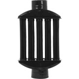 Recuperator Caldura Emailat Negru - 120 Mm (Ht)