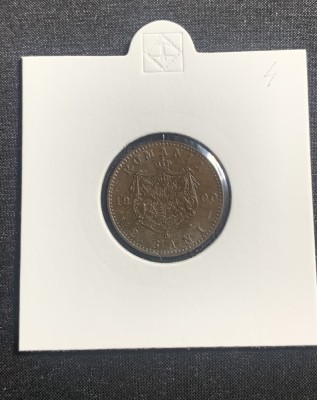 Moneda 2 bani 1900 Romania foto
