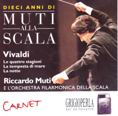 CD Clasica: Mutti alla Scala - Vivaldi ( original, stare foarte buna ) foto