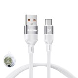 Cumpara ieftin Cablu de date cu incarcare rapida REMAX RC-C136, USB-A la USB-C, 1 metru, 3A,
