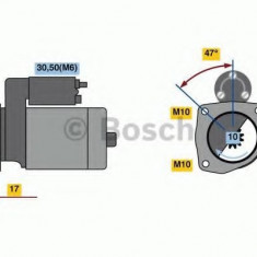 Starter FORD TOURNEO CONNECT (2002 - 2016) BOSCH 0 986 022 840