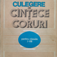 Culegere De Cantece Si Coruri Pentru Clasele I-viii - Ion Dumitru-creveniceanu ,559786