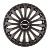 Set 4 Capace Roti, potrivite jantelor de R14, pentru Jeep, model dino Negru