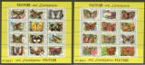 Romania 1991 Butterflies 2 perf. sheetlet MNH DA.141, Nestampilat