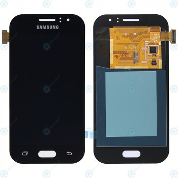 Samsung Galaxy J1 Ace (SM-J110) Modul display LCD + Digitizer negru GH97-17843B foto