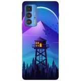 Husa compatibila cu Motorola G20 model Firewatch, Silicon, TPU, Viceversa, Transparent, Carcasa