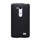 Husa lg l fino d295 nillkin frosted shield negru + folie de protectie, Flippy