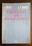 Exerciții de gramatică - I. Muțiu, L. P. Bercea