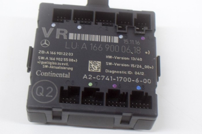 Modul de control ușă dreapta față MERCEDES-BENZ CLA Coupe C117 2016 OEM: A1669025508,A2-C741-1700-6-00,A1669012203,A1669000618 | 13517944