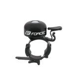 Sonerie Bicicleta Force Bell 22.2-31.8mm, Negru Ultimate FactoryBikes
