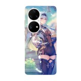 Husa compatibila cu Huawei P40 Pro model Genshin Impact Eula, Silicon, TPU, Viceversa