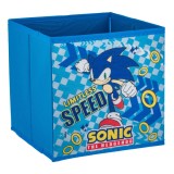 Cutie de Depozitare Bleu Sonic 20x20x20cm