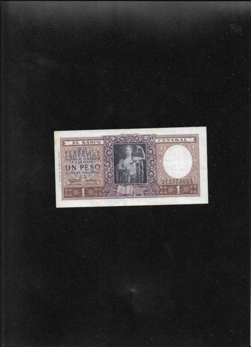 Argentina 1 peso 1952(55) seria31577365