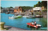 bnk cp Marea Britanie - Padstow - Portul - barci - barca cu motor - necirculata