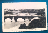 carte Postala Franta 1926 Lion podurile și cheiurile Rh&ocirc;ne-ului