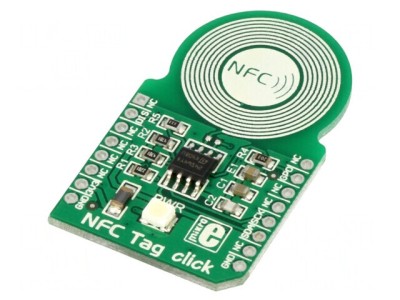 Placă Prototip RFID I2C NFC TAG Click foto