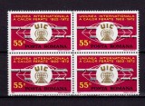 Cumpara ieftin ✅ RO 1972 LP 793 &quot;Uniunea Internationala a Cailor Ferate - 50 ani &quot;, serie bloc de 4 , MNH, Nestampilat
