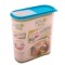 Cutie Depozitare Alimente, 10.5x23x26.5 cm, 4 L, Plastic Transparent, Capac cu Orificiu, Cutii din Plastic pentru Alimente, Cutie Alimentara din Plast