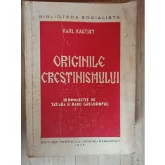Originile crestinismului- Karl Kautski