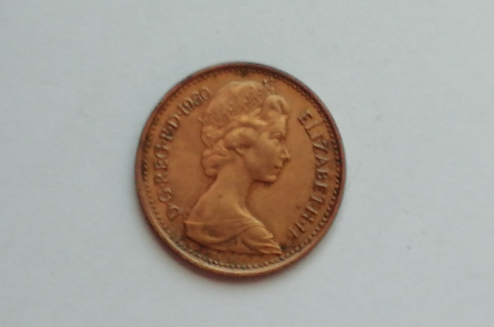 M3 C50 - Moneda foarte veche - Anglia - Half penny - 1980