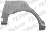 Segment reparatie aripa spate MAZDA 6 (GG/GY), 06.2002-11.2007, partea dreapta, metal galvanizat, Model COMBI, Estate,