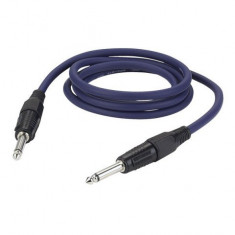 Cablu audio Jack 6.3 mono la Jack 6.3 mono, 2 x 1,5mm2 , 3 m , DAP-Audio FS-013-3m foto