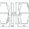 Set placute frana,frana disc TOYOTA HILUX III pick-up (KUN, TGN, LAN, GGN) (2004 - 2016) BOSCH 0 986 494 497