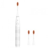 Set periuta + 2 rezerve Oclean Flow S White: Maner periuta x 1, Capat periuta Professional Clean x 3, Cablu Tip-C x 1